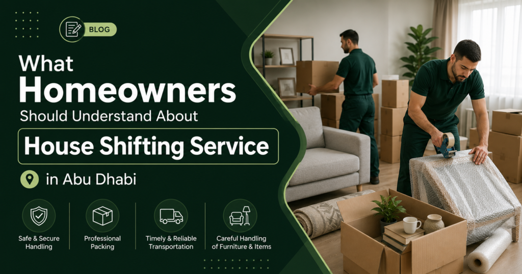House Shifting Service in Abu Dhabi