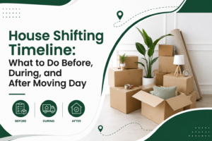 House Shifting Timeline: What to Do Before, During, and After Moving Day